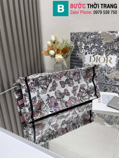 Túi xách Dior book tote siêu cấp canvas màu 8 size 36cm 