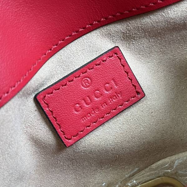 Túi xách Gucci Marmont siêu cấp da bò màu đỏ size 16.5cm