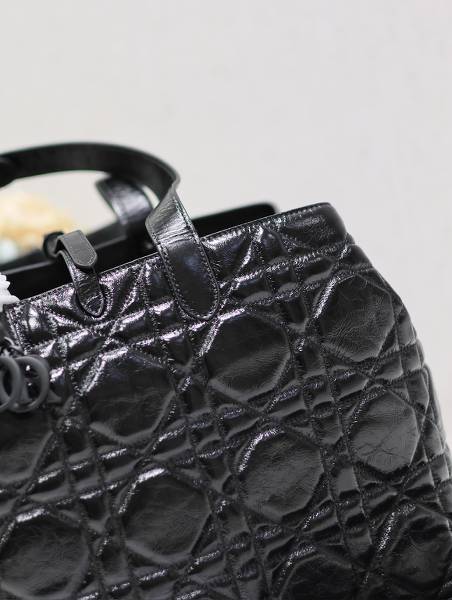 Túi xách Dior Toujourd siêu cấp da bò màu đen size 37cm 