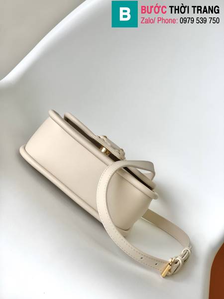Túi xách Louis Vuitton Hide & Seek siêu cấp epi màu trắng size 21cm 
