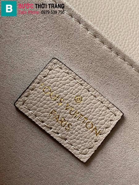 Túi xách louis Vuitton Oxford siêu cấp da bò màu nude size 22cm 