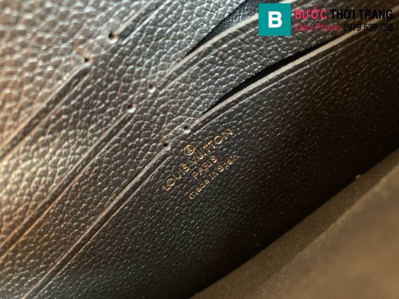 Túi xách Louis Vuitton Vavin siêu cấp da bò màu đen size 19cm