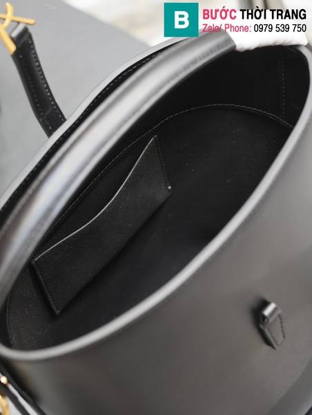 Túi xách Saint Laurent cao cấp da bê màu đen size 17cm 