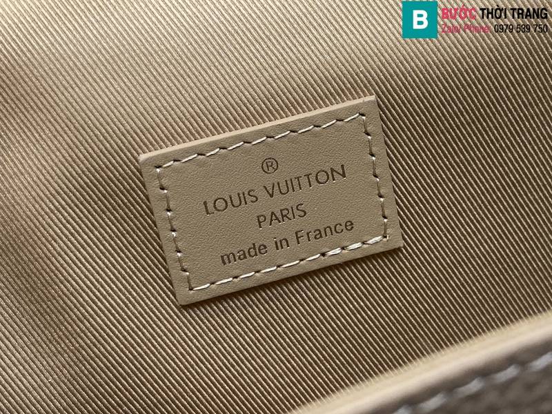 Túi xách Louis Vuitton Fastline Wearable Wallet siêu cấp da bò màu nâu size 17.3cm