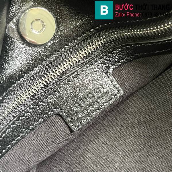 Túi xách Gucci Blondie siêu cấp da bò màu đen size 24cm 