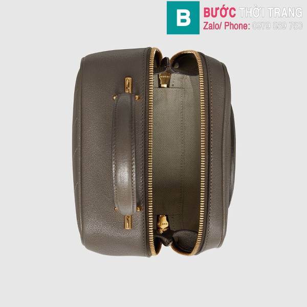 Túi xách Gucci Blondie siêu cấp da bò màu nâu size 17cm