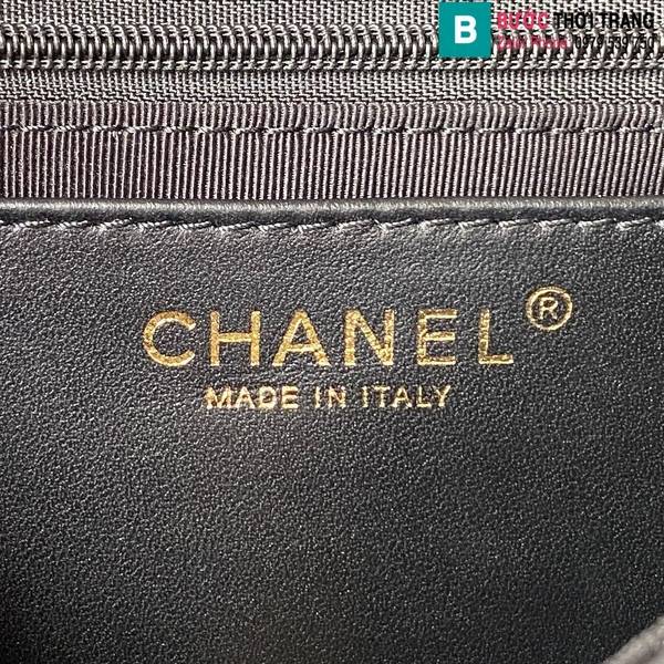 Túi xách Chanel Jinshikou cao cấp da cừu màu đen size 17cm 