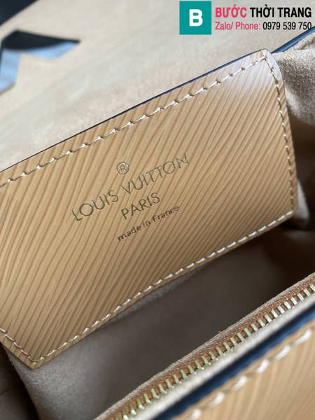 Túi xách Louis Vuitton Twist siêu cấp da epi màu nâu size 23cm