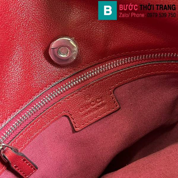 Túi xách Gucci Blondie siêu cấp da bò màu đỏ size 24cm 