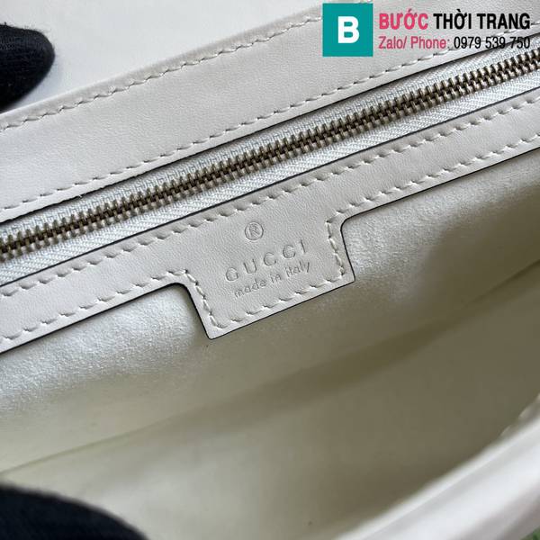 Túi xách Gucci Marmont siêu cấp da bê màu trắng size 26cm