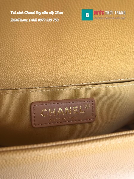 Túi Xách Chanel Boy Siêu Cấp Vân V