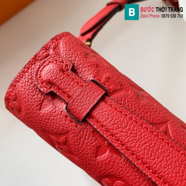 Túi xách Louis Vuitton Pochette Métis siêu cấp màu đỏ size 25 cm - M44155