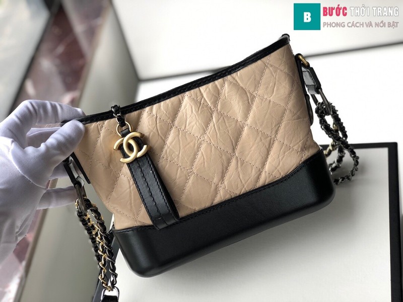 Túi xách Chanel Gabrielle  hobo bag siêu cấp màu da size 20cm - 91810