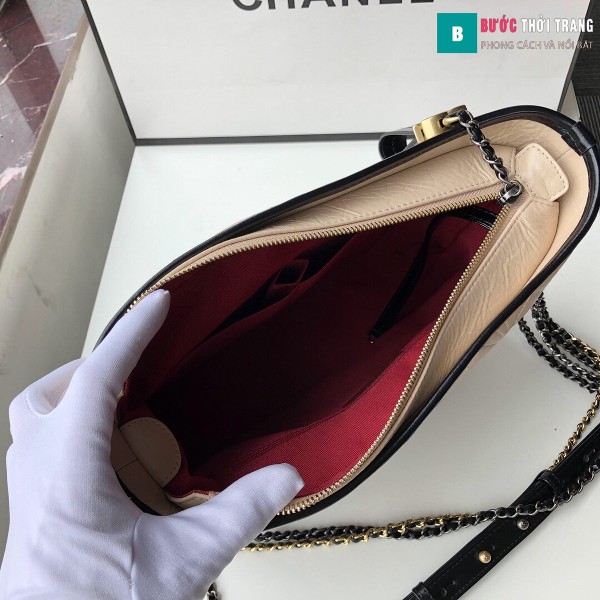  Túi xách Chanel Gabrielle hobo bag siêu cấp màu da size 28cm - 93824
