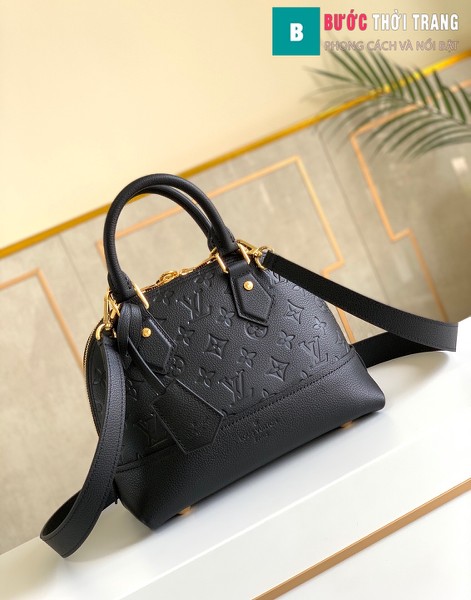 Túi xách LV Louis Vuitton Neo Alma BB siêu cấp màu đen size 25 cm - M44829