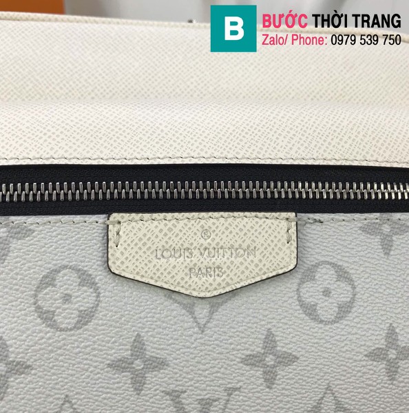 Túi Louis Vuitton Outdoor Messenger siêu cấp màu trắng size 25cm - M30243