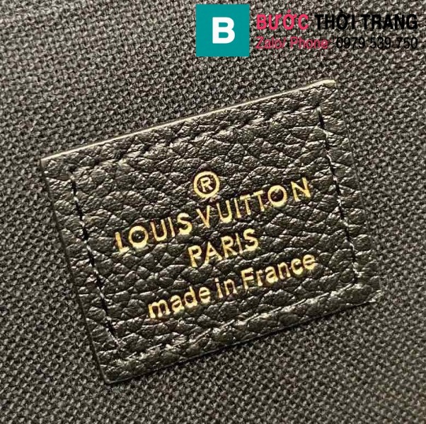Túi LV Louis Vuitton Félicie Pochette siêu cấp da Monogram màu đen size 21cm - M69977