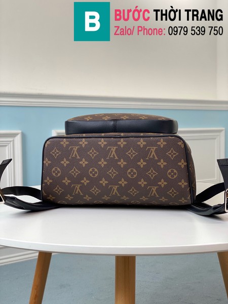 Túi ba lô LV Louis Vuitton Josh siêu cấp da monogram màu nâu size 32cm - M40365 