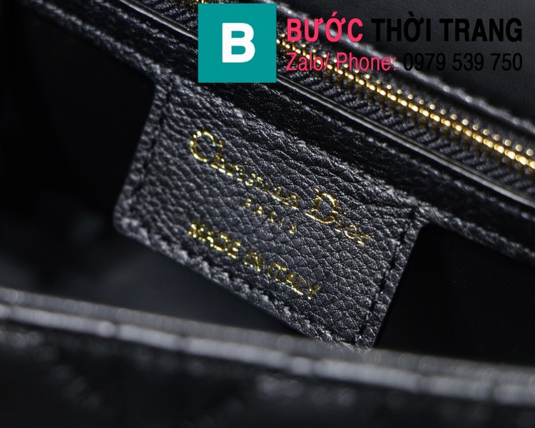 Túi xách Dior Caro siêu cấp da bò mềm size 20cm - M8016