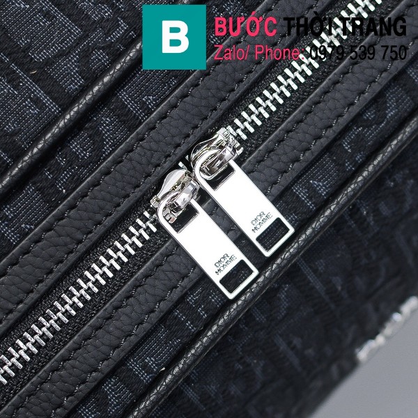 Túi xách Dior Oblique Bag siêu cấp cỡ lớn vải casvan màu 2 size 48cm 