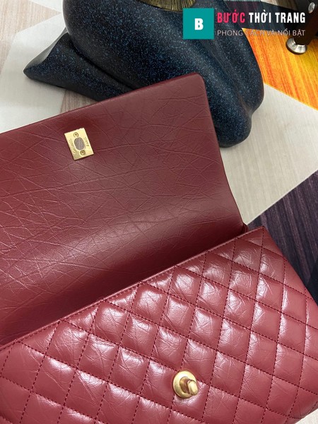 Túi xách Chanel Coco siêu cấp màu đỏ đô size 29 cm - A92992