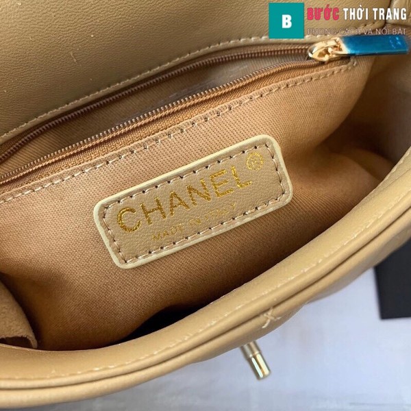 Túi xách đeo chéo Chanel siêu cấp mẫu mới màu da size 25 cm