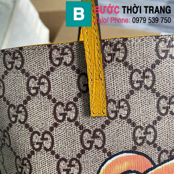 Túi xách Gucci vải GG siêu cấp màu 2 size 21cm - 410812 