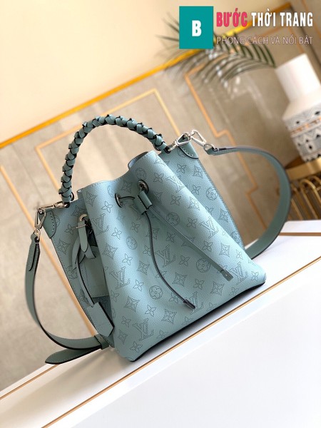 Túi xách LV Louis Vuitton Muria siêu cấp màu xanh size 25 cm - M55906