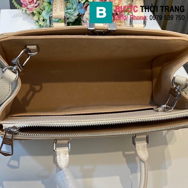 Túi xách Louis Vuitton Grenelle PM Tote bag siêu cấp da bò vân epi màu trắng size 27cm - M57680 