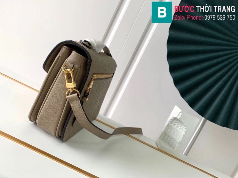 Túi Louis Vuitton Pochette Mettis siêu cấp màu xám size 25 cm - M41487
