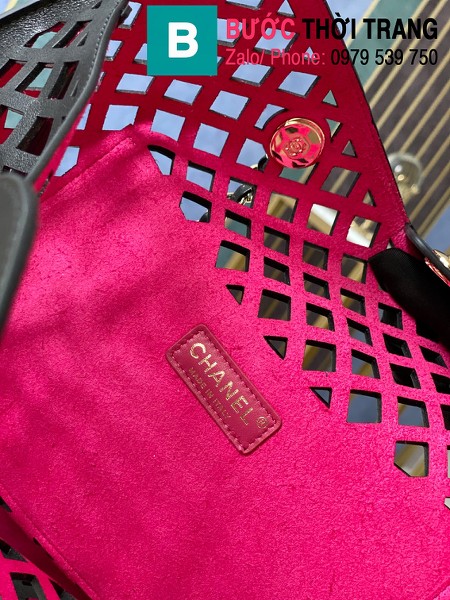 Túi xách Chanel shopping bag siêu cấp da bê màu đen size 36cm - AS2377