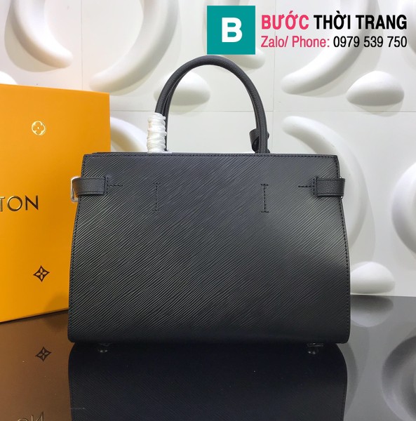 Túi xách Louis Vuitton Twist Tote siêu cấp màu đen size 30cm - M54810