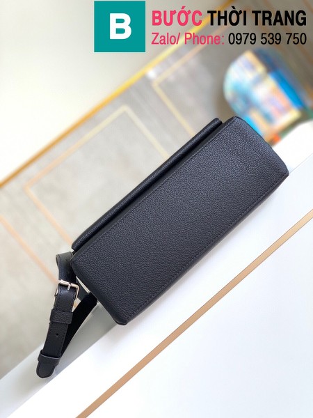 Túi xách Louis Vuitton Mylockme siêu cấp da bê màu đen size 28 cm - M54849