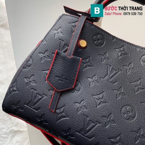 Túi xách Louis Vuitton Montaigne BB siêu cấp da bò màu đen size 29 cm - M42742