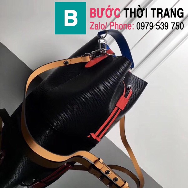 Túi xách LV Louis Vuitton NéoNoé BB Bag siêu cấp da sần màu đen size 20cm - M52853