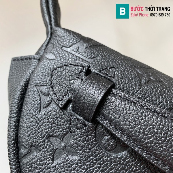 Túi xách Louis Vuitton Bumbag siêu cấp màu đen size 23 cm - M44812 