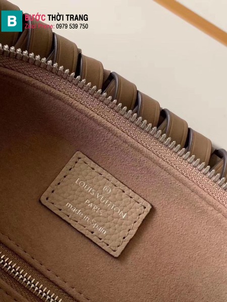 Túi xách LV Louis Vuitton Beaubourg Hobo MM siêu cấp da bê màu galet size 32cm - M56073