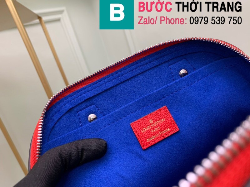 Túi xách Louis Vuitton Alma BB siêu cấp màu đỏ size 25 cm - M44829
