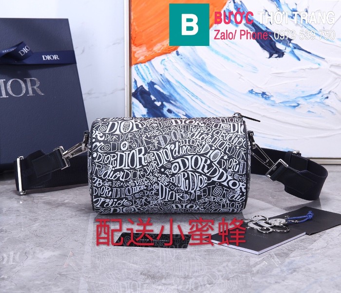Túi xách Dior Roller Oblique Messenger Bag siêu cấp da bê màu 4 size 21.3cm - 93304