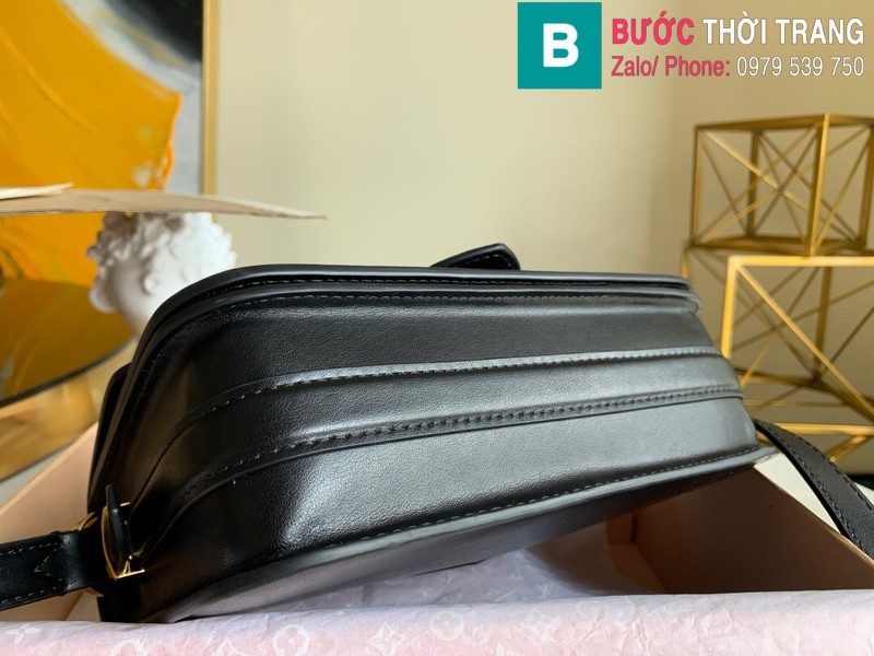 Túi xách Louis Vuitton Pont 9 siêu cấp da bò màu đen size 23 cm - M55980