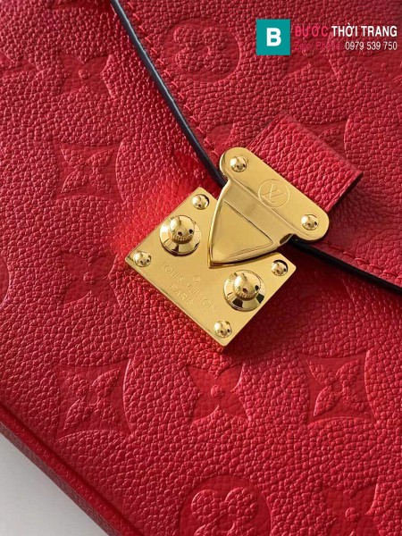 Túi Louis Vuitton Pochette Mettis siêu cấp màu đỏ size 25 cm - M41487 