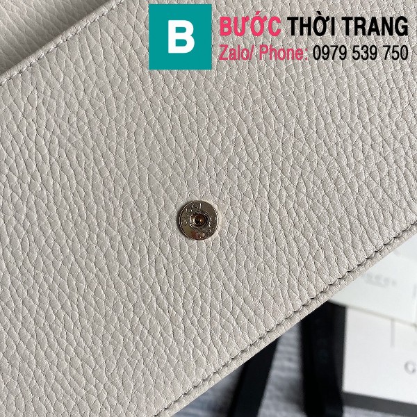 Túi đeo chéo Gucci siêu cấp da bê màu trắng size 20cm - 510341 