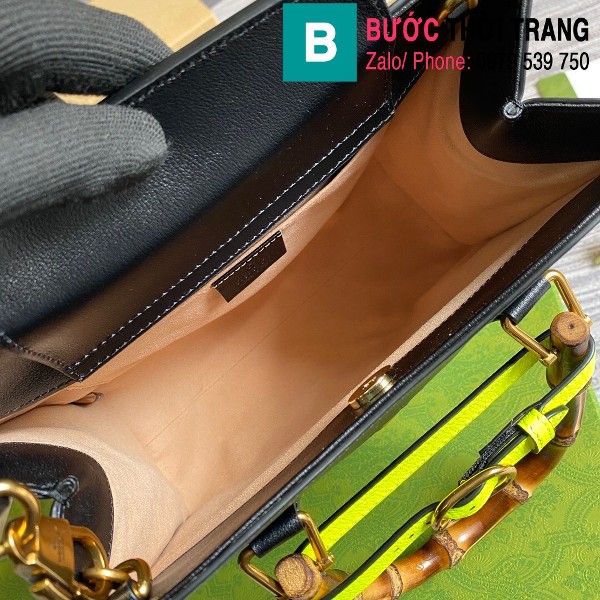 Túi xách Gucci Diana small tote bag siêu cấp da bê màu đen size 27cm - 660195