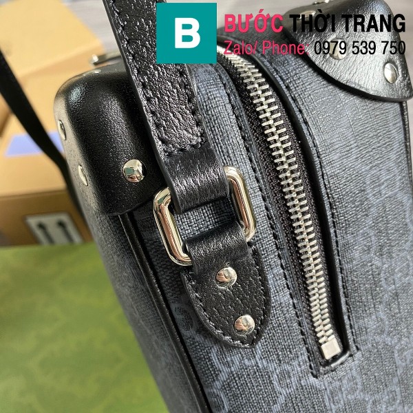 Túi Gucci đeo vai siêu cấp casvan màu đen size 23cm - 626363