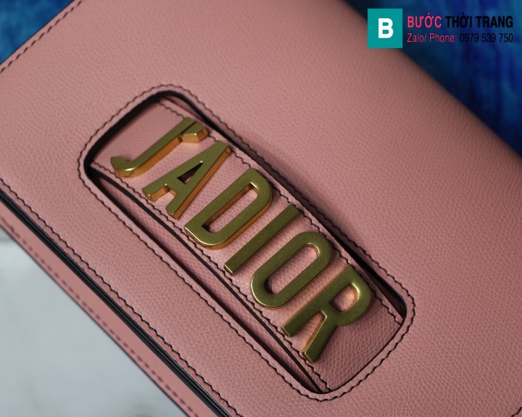 Túi xách Dior J'adior siêu cấp da xước màu hồng size 25cm