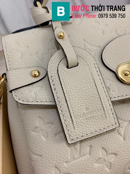 Túi xách Louis Vuitton Georges BB siêu cấp màu trắng ngà size 27.5 cm - M53943