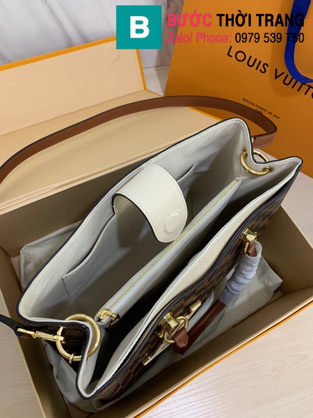 Túi xách Louis Vuitton Riverside siêu cấp màu trắng size 36 cm - M40135