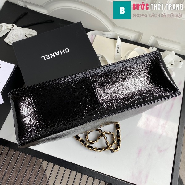 Túi xách Chanel Shopping bag siêu cấp màu đen size 37 cm - AS1943