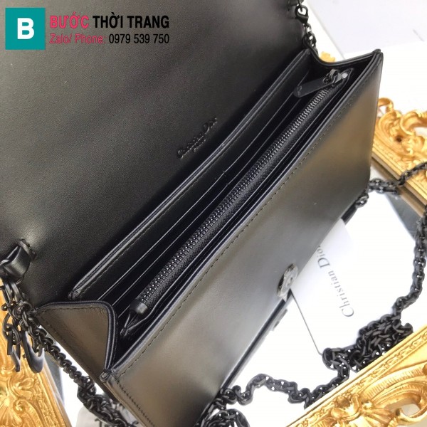 Túi xách Dior Wallet On Chain siêu cấp da cừu màu 3 size 22 cm