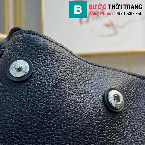 Túi xách Louis Vuitton Grenelle PM Tote bag siêu cấp da bò vân epi màu đen size 27cm - M57680